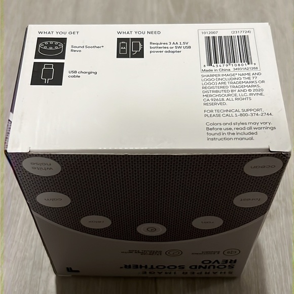 NIB Sharper Image Sleep Therapy Sound Soother - Picture 5 of 7